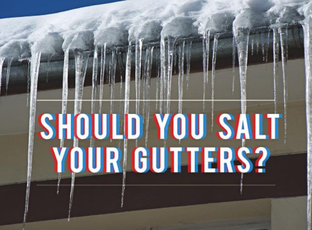 Should You Salt Your Gutters?