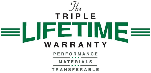 The Best Gutter Covers Include a Triple Lifetime Warranty