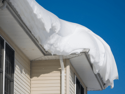Snowdrift on Roof