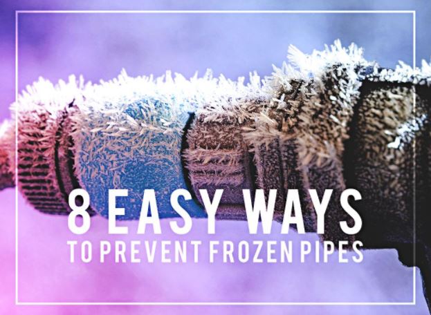 8 Easy Ways to Prevent Frozen Pipes