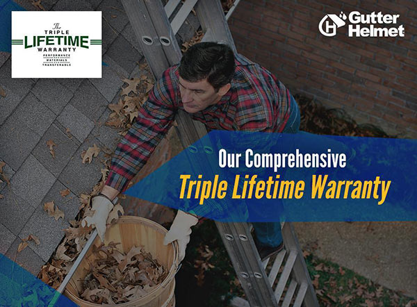 Comprehensive Triple Lifetime Warranty