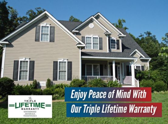 Triple Lifetime Warranty Provides Peace Of Mind