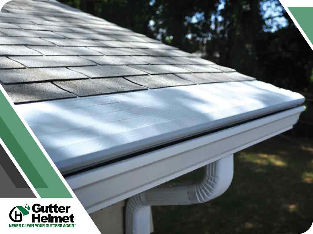 Never Clean Your Gutters Again® with Gutter Helmet®