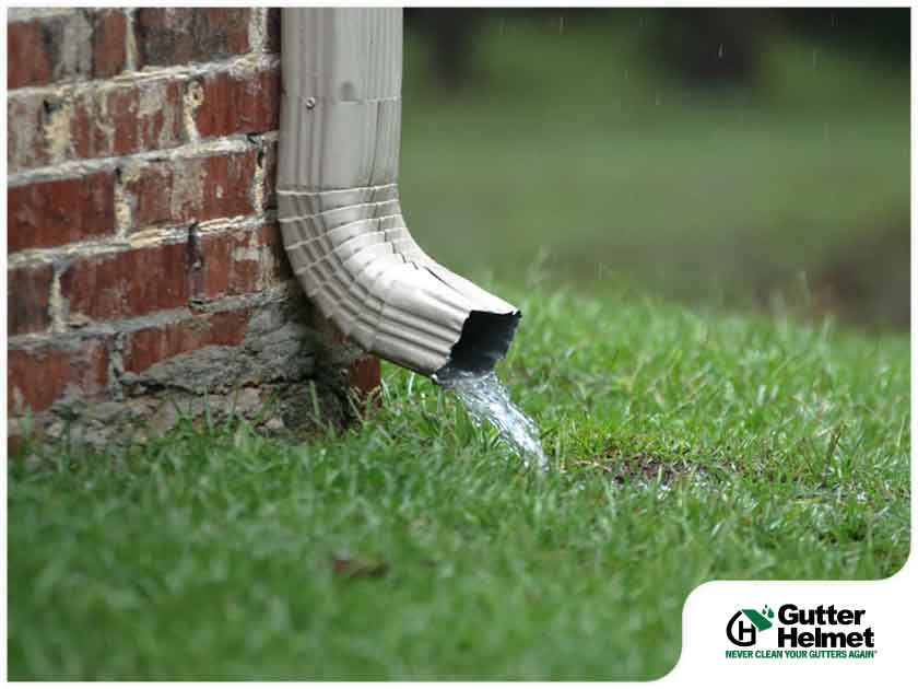 How to Hide Unsightly Downspouts