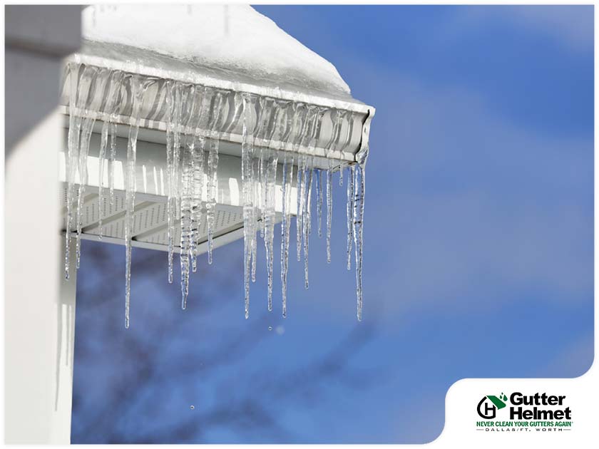Why Ice Is Problematic for Your Roof and Gutters