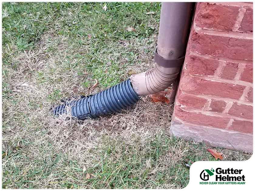 Solving Congestion in the Underground Downspout Drain