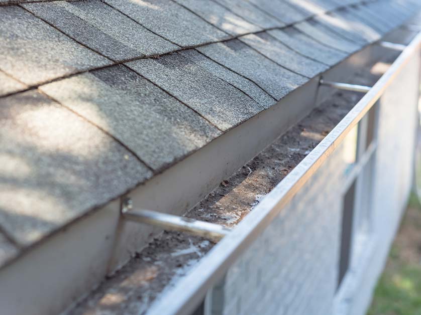 How Dirt Gets Into Your Gutters